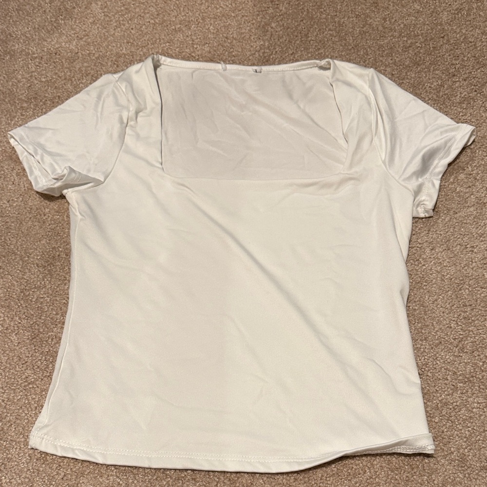 Elegant White Women's Top